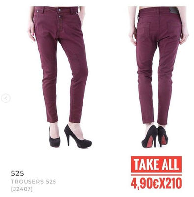 Stock Woman Trousers 525 - Foto 3