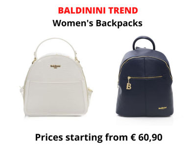 Stock women&#39;s backpacks baldinini trend