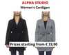 Stock women&#39;s cardigan alpha studio