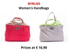 Stock women&#39;s handbags byblos