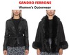 Stock women&#39;s outerwear sandro ferrone