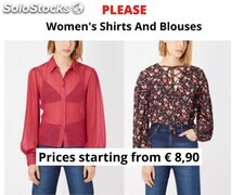 Stock women&#39;s shirts and blouses please