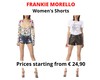 Stock women&#39;s shorts frankie morello