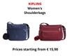 Stock women&#39;s shoulder bags kipling