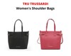 Stock women&#39;s shoulder bags tru trussardi
