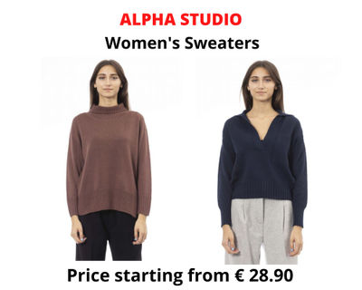 Stock women&#39;s sweaters alpha studio