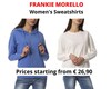 Stock women&#39;s sweatshirts frankie morello