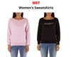 Stock women&#39;s sweatshirts met