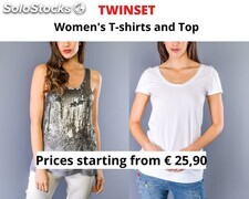 Stock women&#39;s t-shirts and top twinset