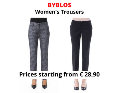 Stock women&#39;s trousers byblos