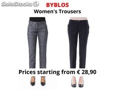 Stock women&#39;s trousers byblos