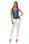 Stock women&amp;#39;s trousers trussardi jeans - Zdjęcie 5