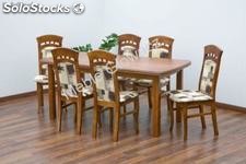 Stół ANATOL + 6 krzeseł G-13