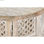Stolik DKD Home Decor Biały Brązowy Drewno mango 53 x 53 x 53 cm - 3