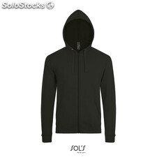 Stone sudadera unisex 260g Negro/ Negro Opaco xxl MIS01714-bk-xxl