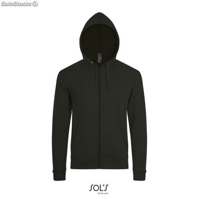 Stone uni hoodie 260g Black/Black Opal xxl MIS01714-bk-xxl