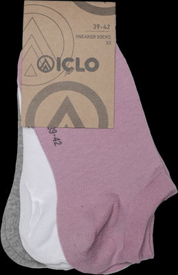 Stopki z bawełny organicznej ICLO - damskie, męskie - 3pak - Zdjęcie 5