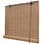 Store enrouleur bambou brun 120 x 220 cm - 1