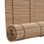 Store enrouleur bambou brun 120 x 220 cm - Photo 4