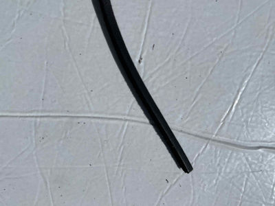 Stringhe, Lacci in cuoio nero per calzature da 120/130 CM - Foto 4