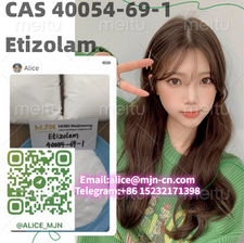strong effect CAS 40054-69-1 Etizolam powder telegram:+86 15232171398