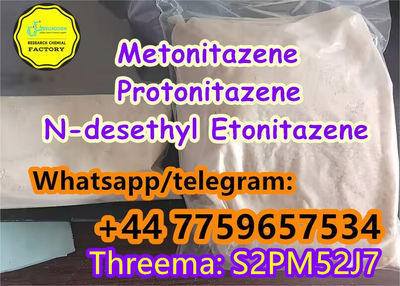 Strong fuf analogues buy N-desethyl Etonitazene Cas 2732926-26-8 Protonitazene - Photo 2