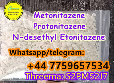Strong fuf analogues buy N-desethyl Etonitazene Cas 2732926-26-8 Protonitazene - Photo 4