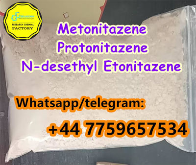 Strong opioids Buy N-desethyl Etonitazene Cas 2732926-26-8 Isotonitazene cas 141 - Photo 3