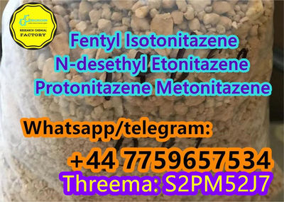 Strong opioids N-desethyl Etonitazene Cas 2732926-26-8 Protonitazene Metonitazen - Photo 2