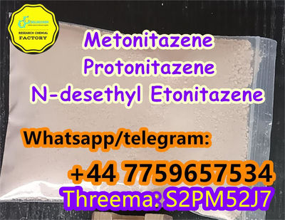 Strong opioids N-desethyl Etonitazene Cas 2732926-26-8 Protonitazene Metonitazen - Photo 3