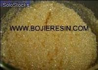 Strongly acidic cation ion exchange resin bc120