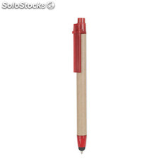 Stylet carton recyclé rouge MIMO8089-05