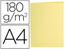 Subcarpeta liderpapel A4 amarillo pastel 180G/M2