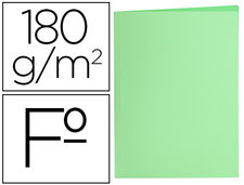 Subcarpeta liderpapel folio verde pastel 180G/M2