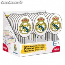 Sucette chocolat Real Madrid