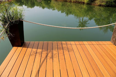 Suelo de bambú natural sólido para terraza muebles para el hogar - Foto 2