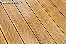 Suelo de Bambú sólido para interior piso carbonizado horizontal 100% de bambú