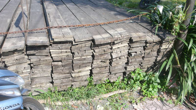 suelo de madera de hierro para exterior - Foto 2