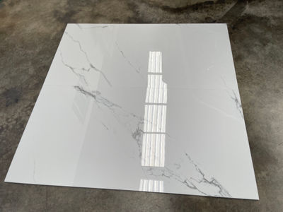 Suelo Imitación mármol Carrara Blanco 60x120cm - Foto 5