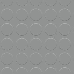 Suelo o pavimento de círculos gris de 3 mm por rollo 1 x 15 m (15 m2) - Foto 2
