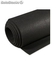 Suelo para gimnasio sport premium black - rollo rollo 4mm 1,25x15m