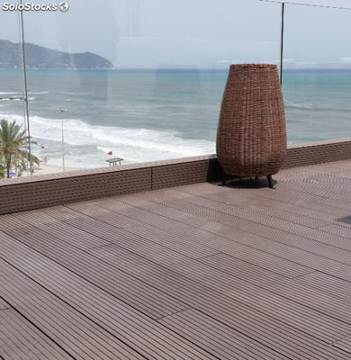 Suelo pavimento madera para exterior tecnológica composite,tabla+perfil+grap - Foto 2