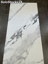 Suelo porcelanico imitacion marmol satinado 60x120 rectificado