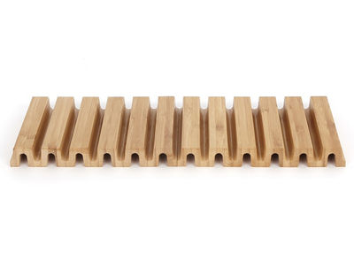 Suelo tejido trenzado antideslizante tarima bambú de ingeniería para exteriores - Foto 2