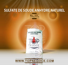 Sulfate de soude anhydre naturel