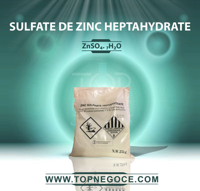 Sulfate de zinc heptahydrate