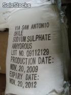 Sulfato de sodio crudo