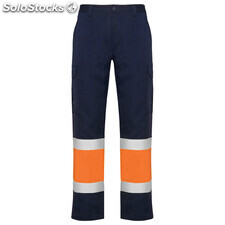 Summer trousers naos trousers s/54 navy/fluor orange ROHV93006355223