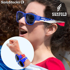 Sunfold Weltmeisterschaft Frankreich Roll-Up Sonnenbrille