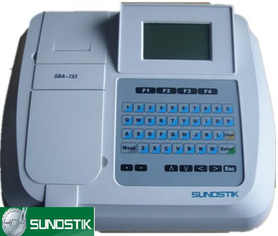 Sunostik SBA 733+ Analizador de Bioquímica Semi-Automática